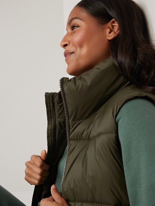 Image number 3 showing, Water-Resistant Quilted Puffer Vest