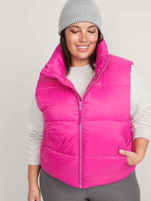 Image number 7 showing, Water-Resistant Quilted Puffer Vest