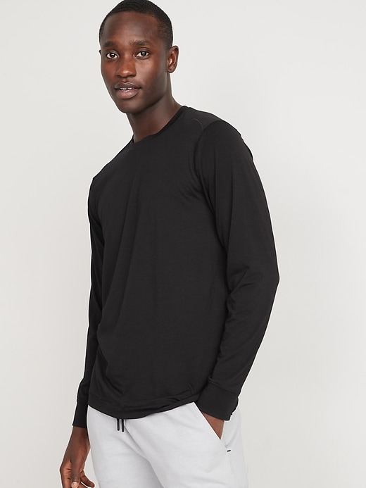View large product image 1 of 3. Beyond 4-Way Stretch Long-Sleeve T-Shirt