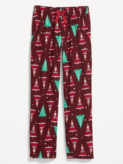 Image number 4 showing, Mid-Rise Flannel Pajama Pants