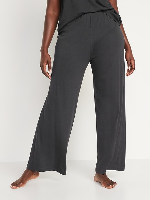 High-Waisted Sunday Sleep Wide-Leg Pajama Pants | Old Navy