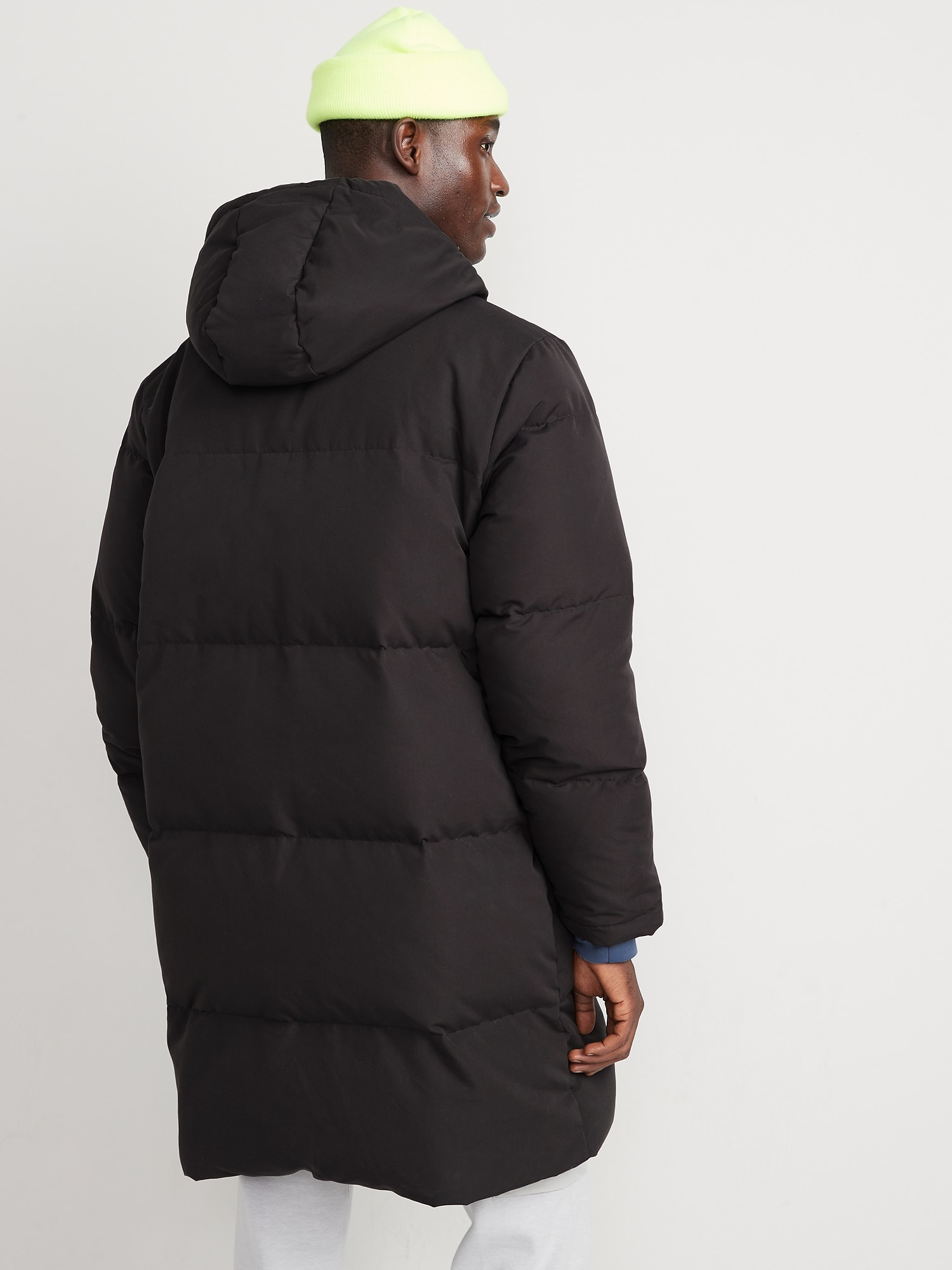 Mens oversized parka on sale coat