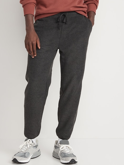 View large product image 1 of 1. Microfleece Loose Taper Sweatpants