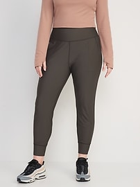 Old Navy High-Waisted PowerSoft 7/8 Joggers for Women green - 613491282