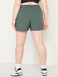 High-Waisted StretchTech Shorts for Women -- 3.5-inch inseam | Old