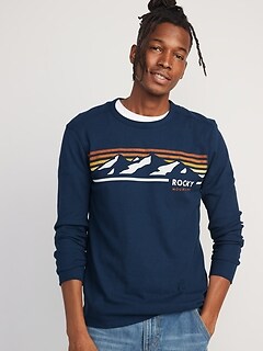 Graphic Thermal-Knit Long-Sleeve T-Shirt | Old Navy
