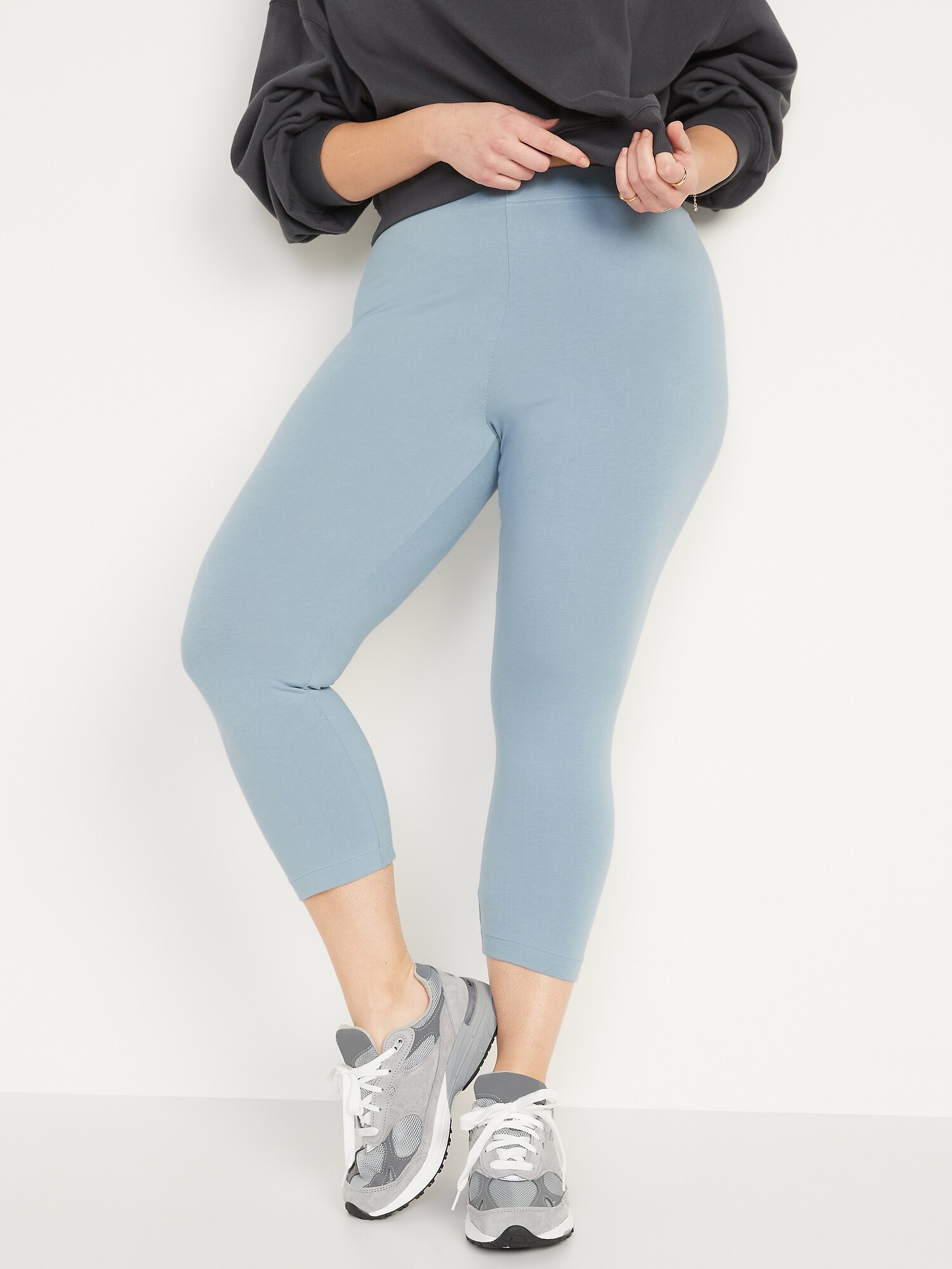 High-Waisted Cropped Leggings For Women | Old Navy