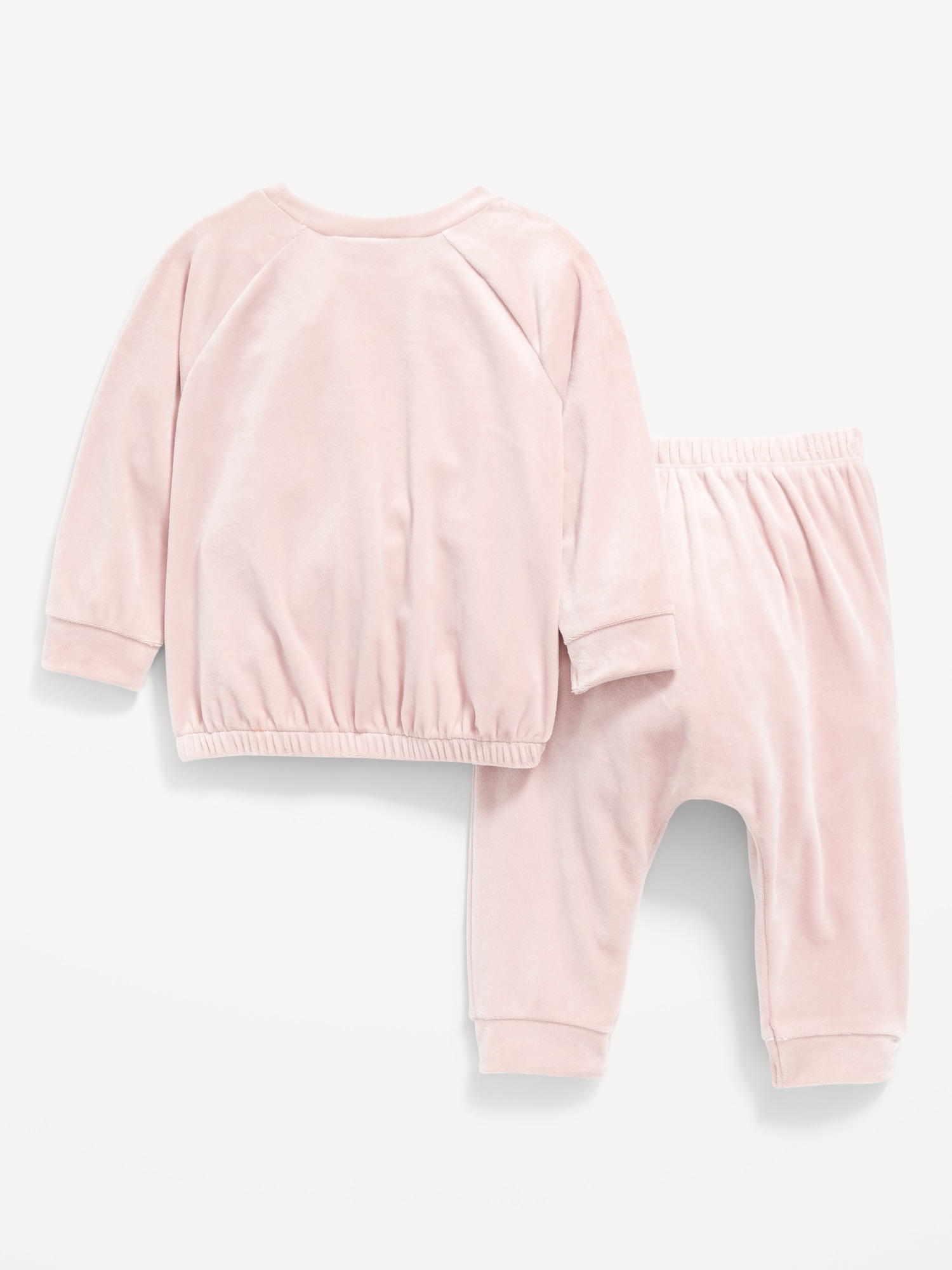 Unisex Velour Sweatshirt & Jogger Sweatpants Set for Baby | Old Navy