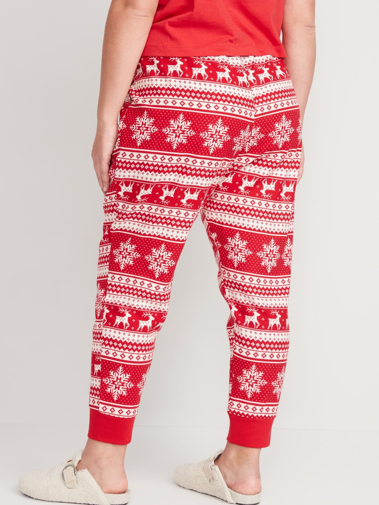 Printed Flannel Jogger Pajama Pants for Women Old Navy