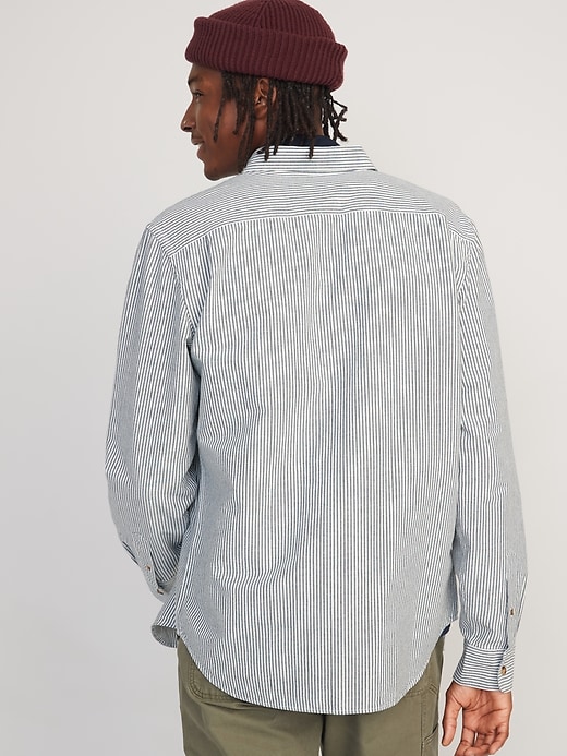 Image number 2 showing, Regular-Fit Non-Stretch Everyday Oxford Shirt for Men