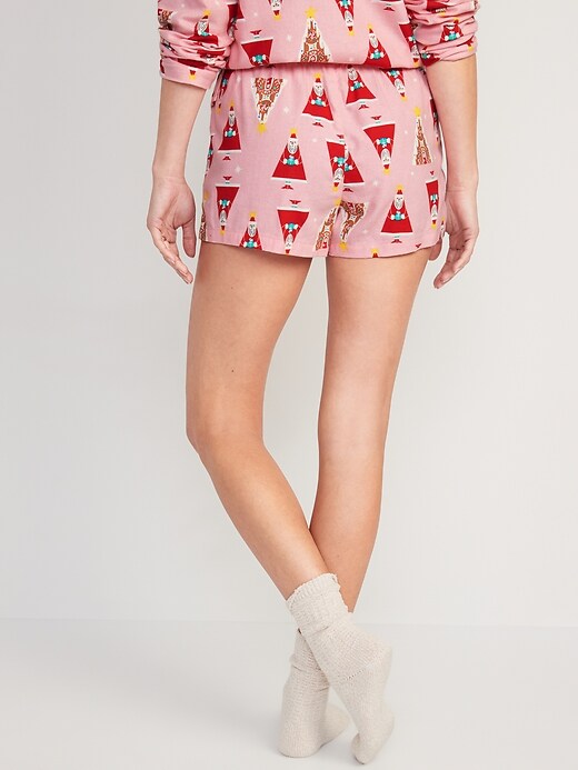 Image number 2 showing, Matching Flannel Pajama Shorts -- 2.5-inch inseam