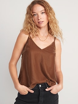 Velvet Cami Top for Women