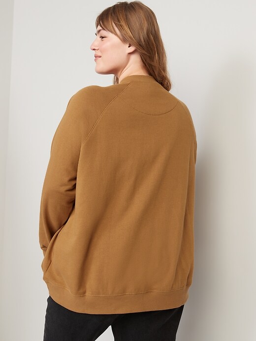 Image number 8 showing, Oversized Vintage Tunic Sweatshirt