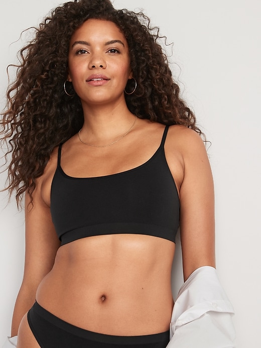 View large product image 1 of 7. Seamless Cami Bralette Top