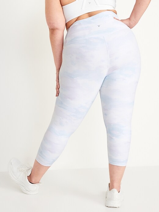 Image number 8 showing, Extra High-Waisted PowerSoft Crop Leggings