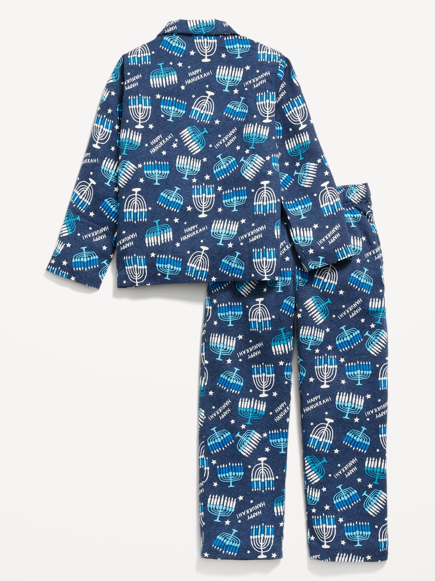 Gender-Neutral Matching Flannel Pajama Set for Kids | Old Navy