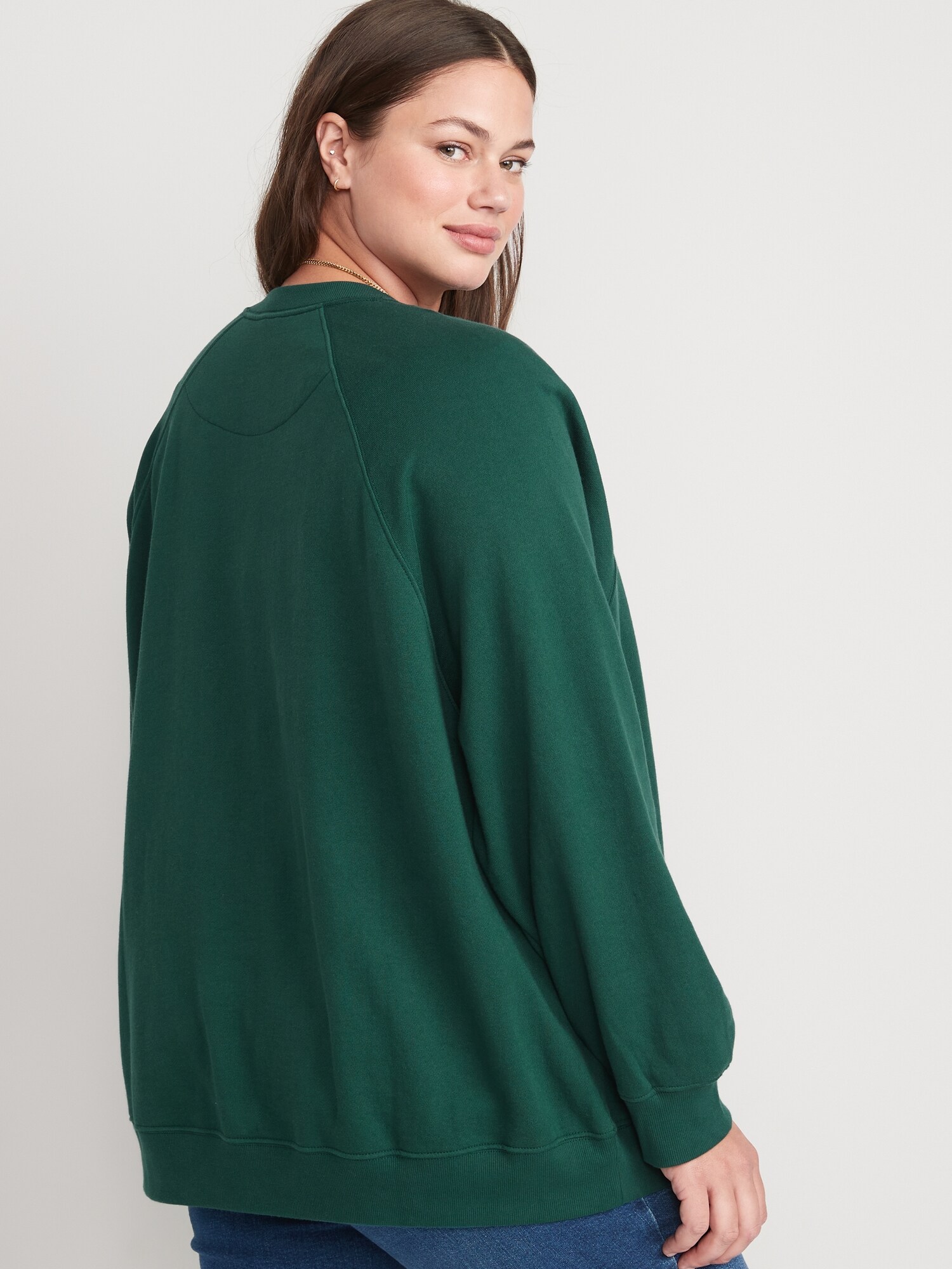 Oversized Vintage Tunic Sweatshirt | Old Navy