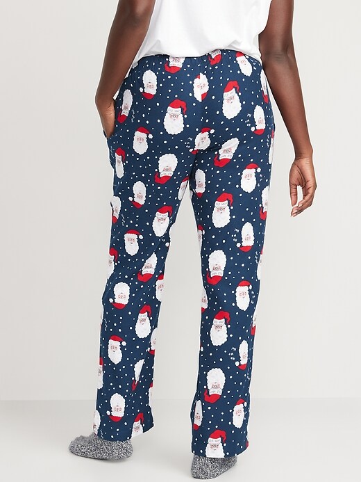 Mid-Rise Printed Flannel Pajama Pants for Women | Old Navy