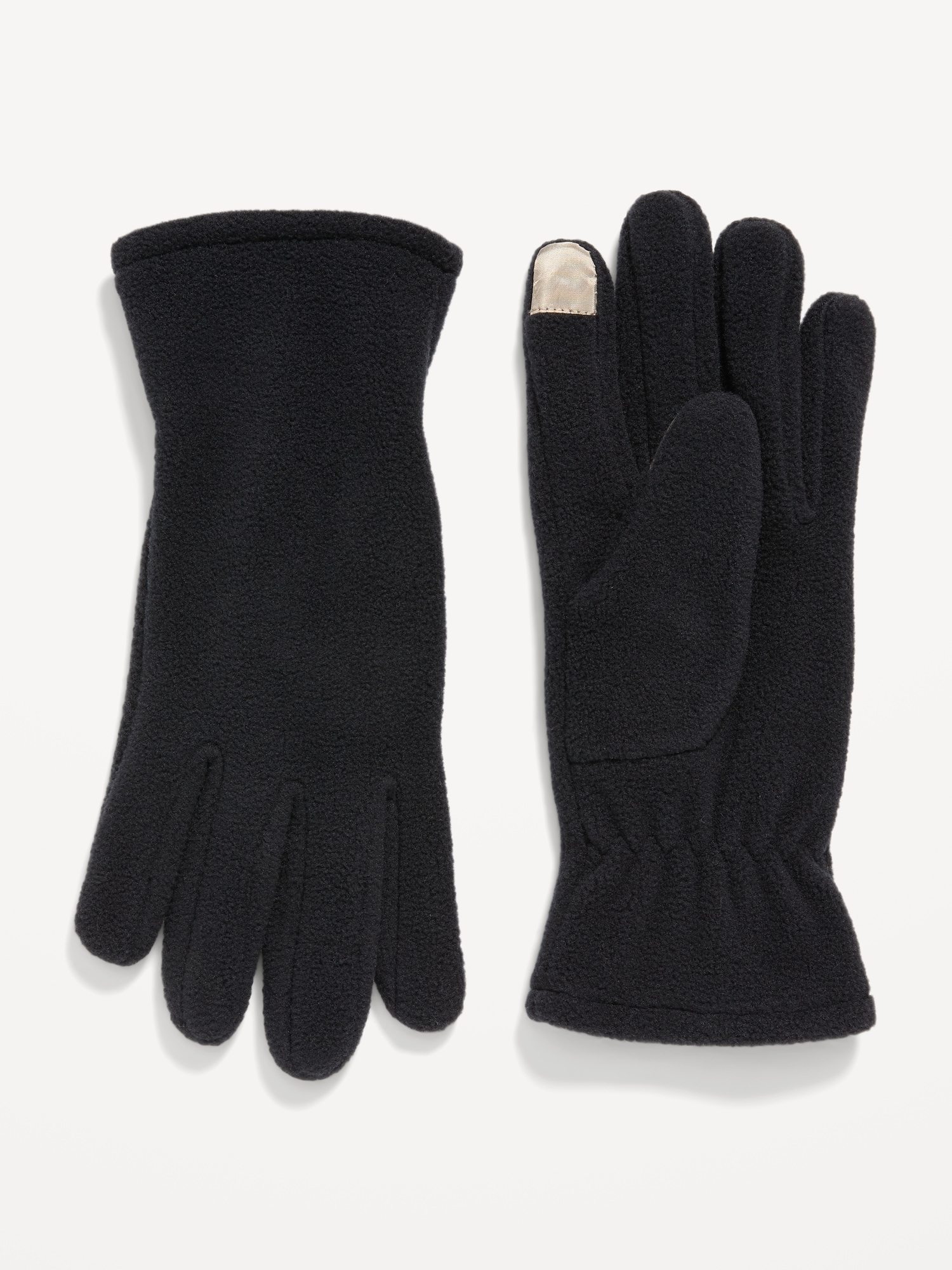 Old Navy Text-Friendly Performance Fleece Gloves for Women black. 1