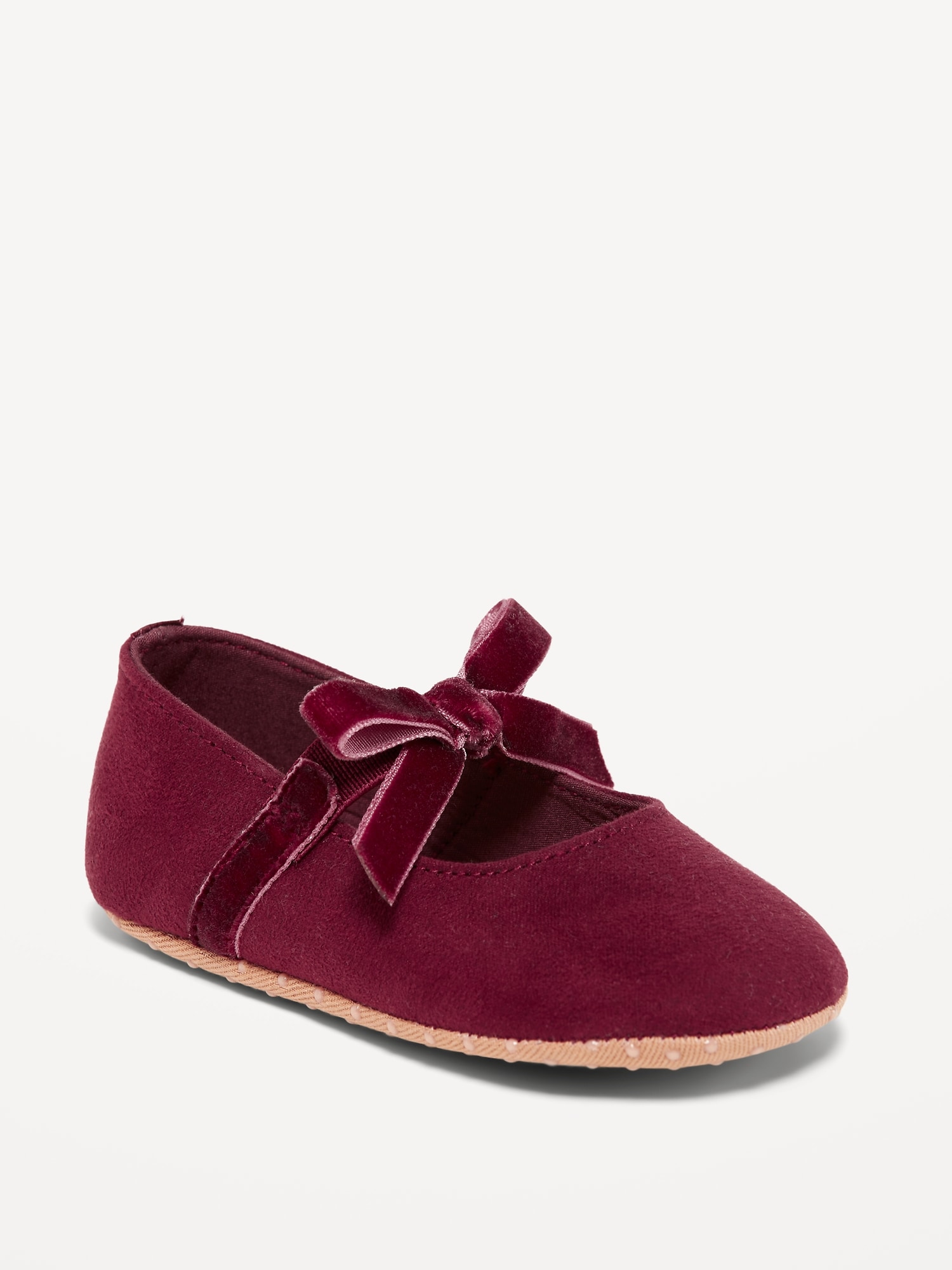 Oldnavy Faux-Suede Bow-Tie Ballet Flats for Baby