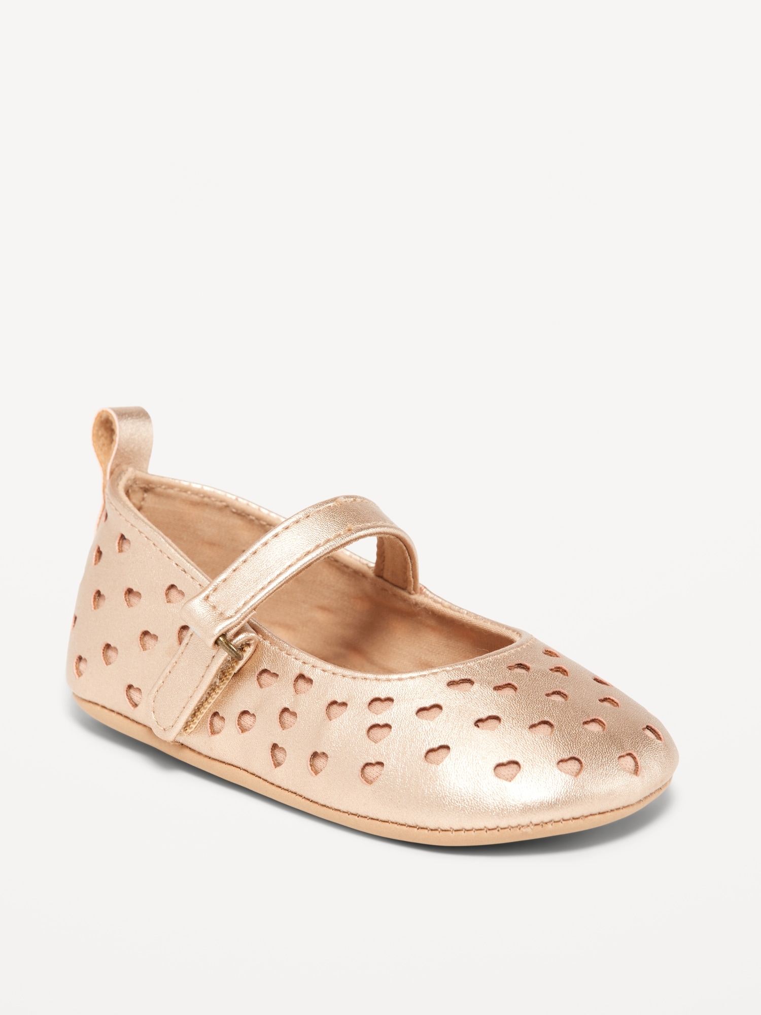 Oldnavy Perforated-Hearts Ballet Flat Shoes for Baby