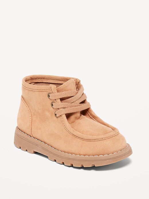 Unisex FauxSuede Ankle Boots for Toddler Old Navy