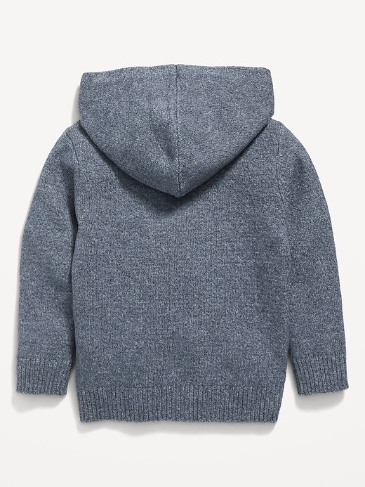 View large product image 2 of 2. Unisex Sweater-Knit Hoodie for Toddler