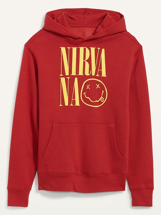 View large product image 1 of 3. Nirvana&#153 Graphic Gender-Neutral Pullover Hoodie for Adults