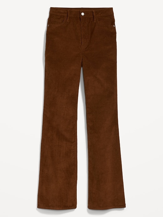 Image number 4 showing, Higher High-Waisted Flare Corduroy Pants