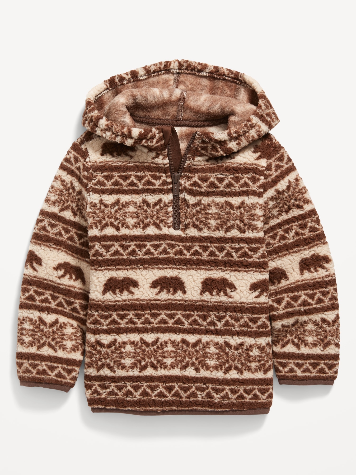 Toddler boy sherpa outlet pullover