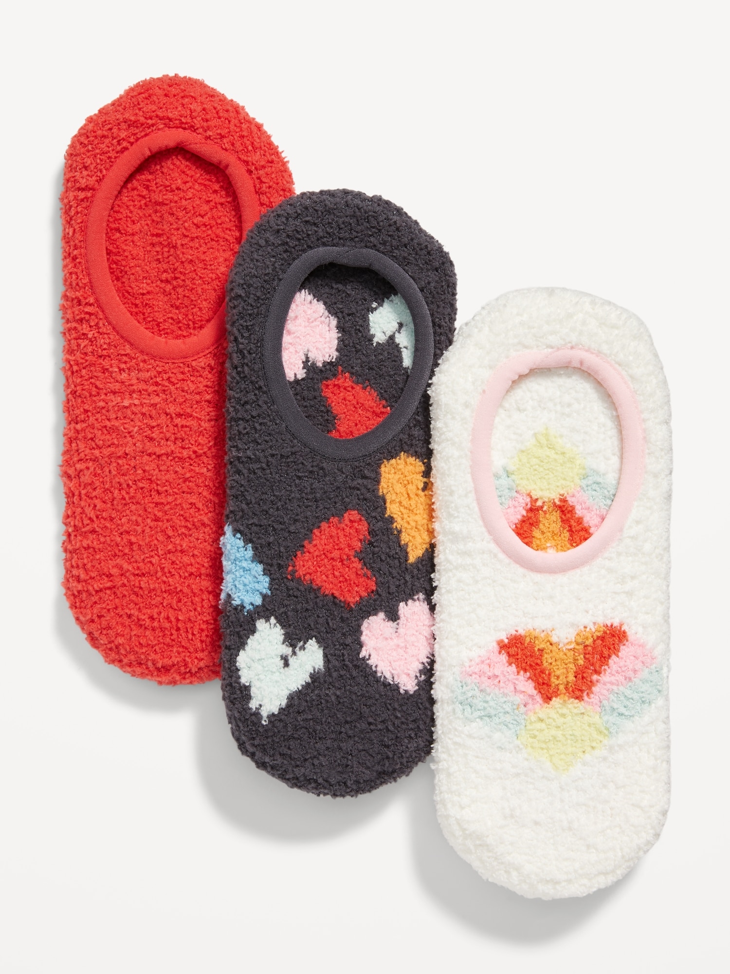 Oldnavy Cozy Gripper Socks 3-Pack for Women