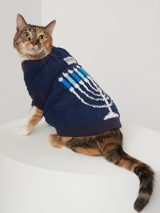 Cozy Printed Sweater for Pets