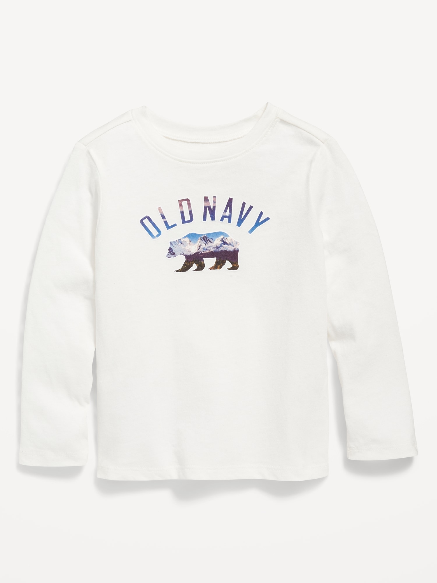 Unisex Long-Sleeve Logo-Graphic T-Shirt for Toddler | Old Navy