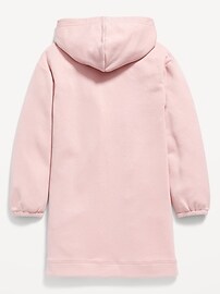 View large product image 3 of 3. Long-Sleeve Hooded Sweatshirt Dress for Girls