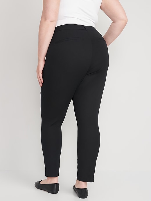 Image number 7 showing, Curvy High-Waisted Pixie Skinny Ankle Pants for Women