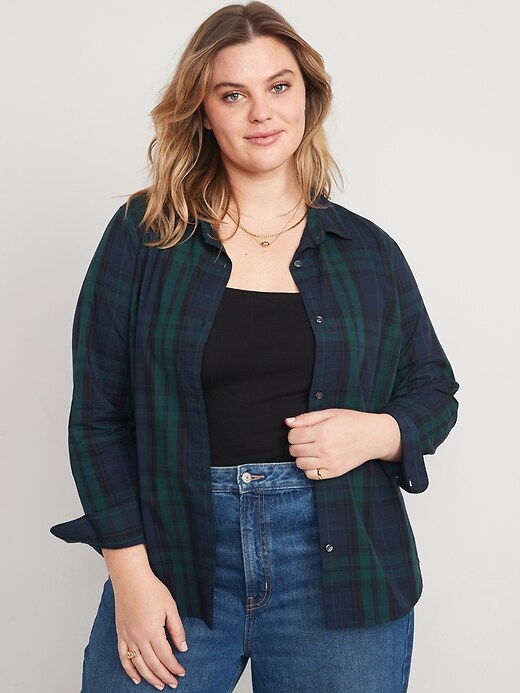 Image number 7 showing, Plaid Classic Button-Down Shirt