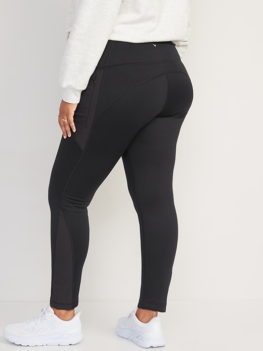 Thick Warm Leggings With Pockets at Old Navy