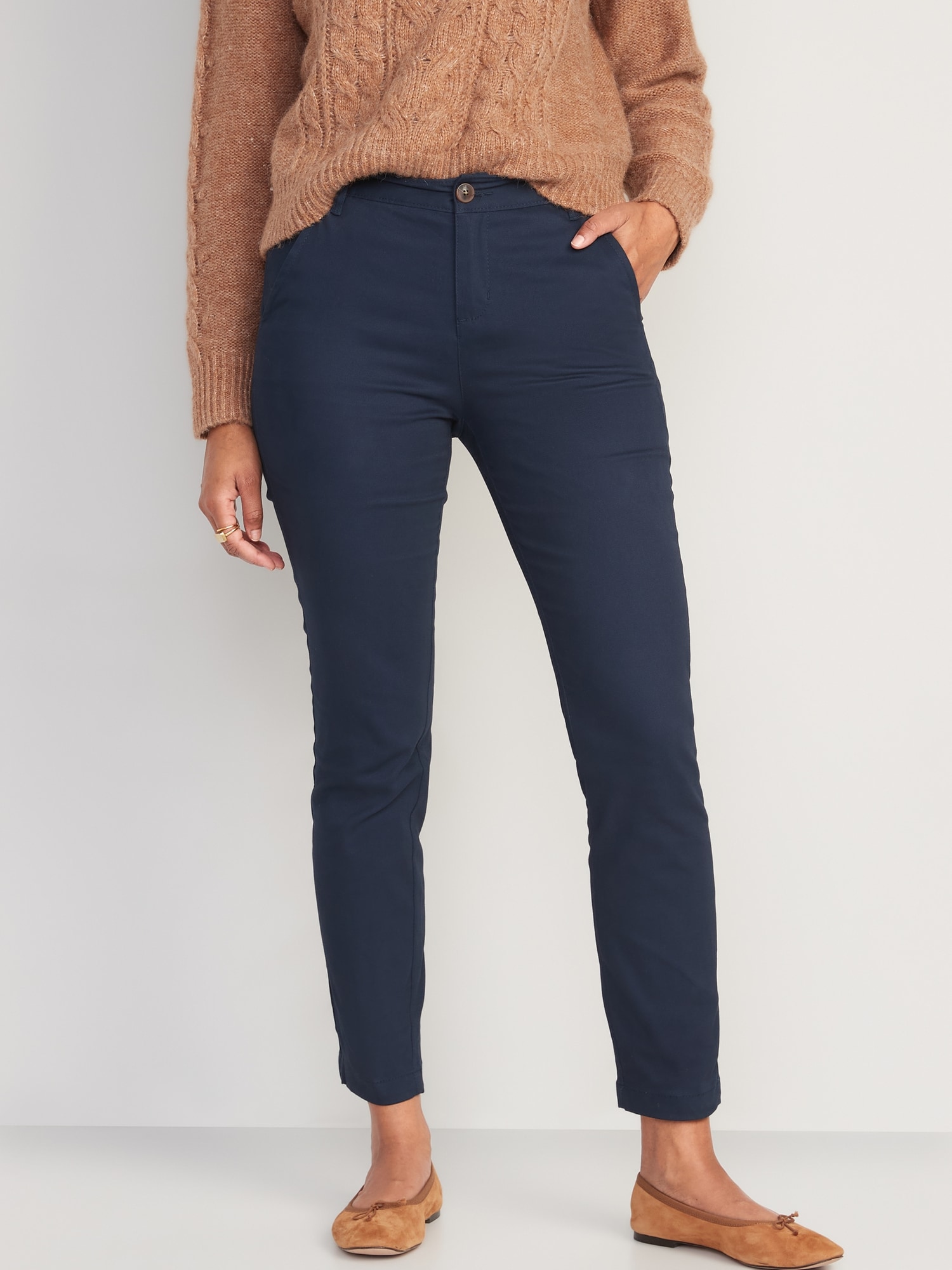 High-Waisted Wow Skinny Pants Hot Deal
