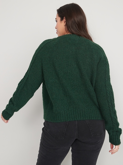 Image number 6 showing, Cozy Cable-Knit Cardigan