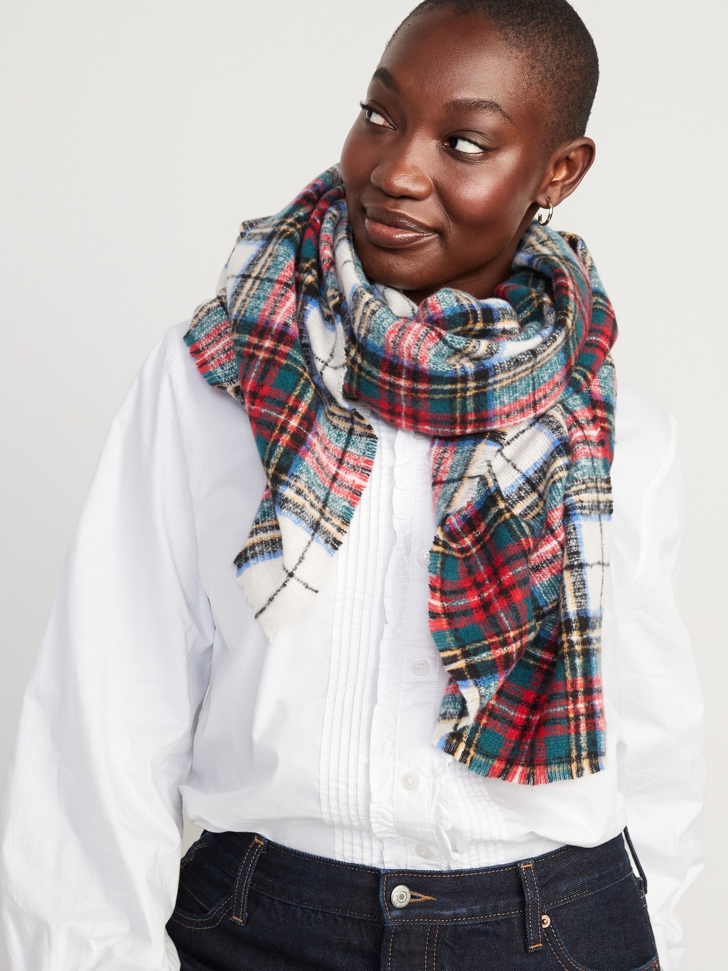 Old navy hot sale buffalo plaid scarf