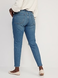 Old Navy Curvy Profile Denim Blue Jeans Women's Size 16 Short