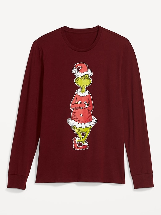 View large product image 1 of 2. Dr. Seuss© The Grinch™ Gender-Neutral Christmas-Graphic T-Shirt for Adults