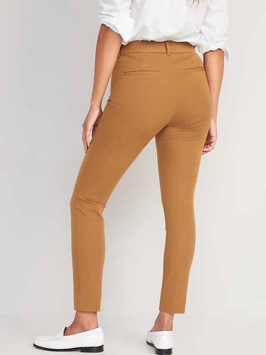 Image number 2 showing, High-Waisted Pixie Skinny Ankle Pants