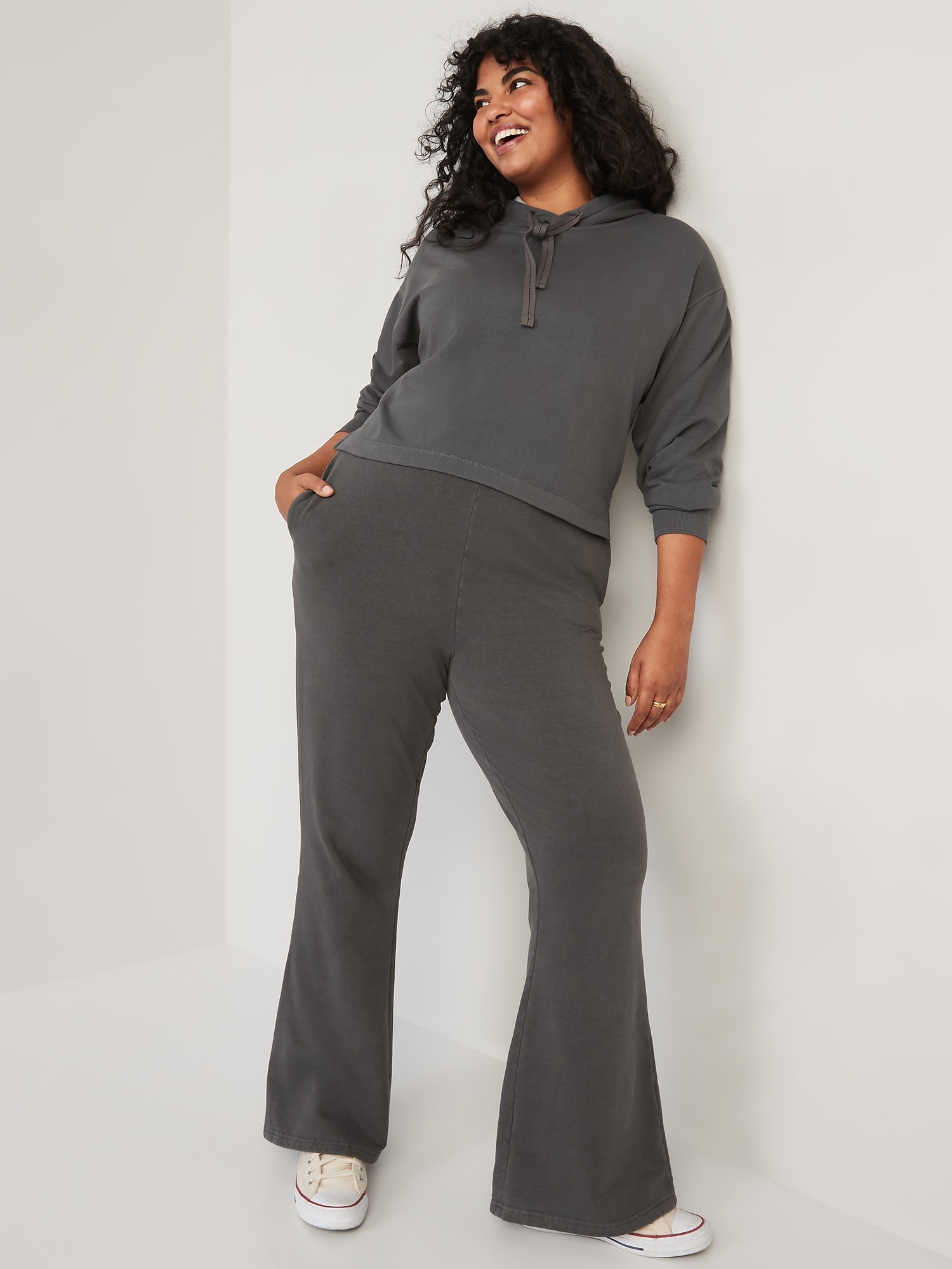 Women's High-Rise Flare Sweatpants, Women's Sale