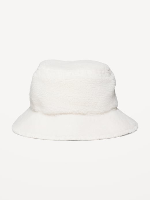 View large product image 2 of 2. Sherpa Bucket Hat for Women