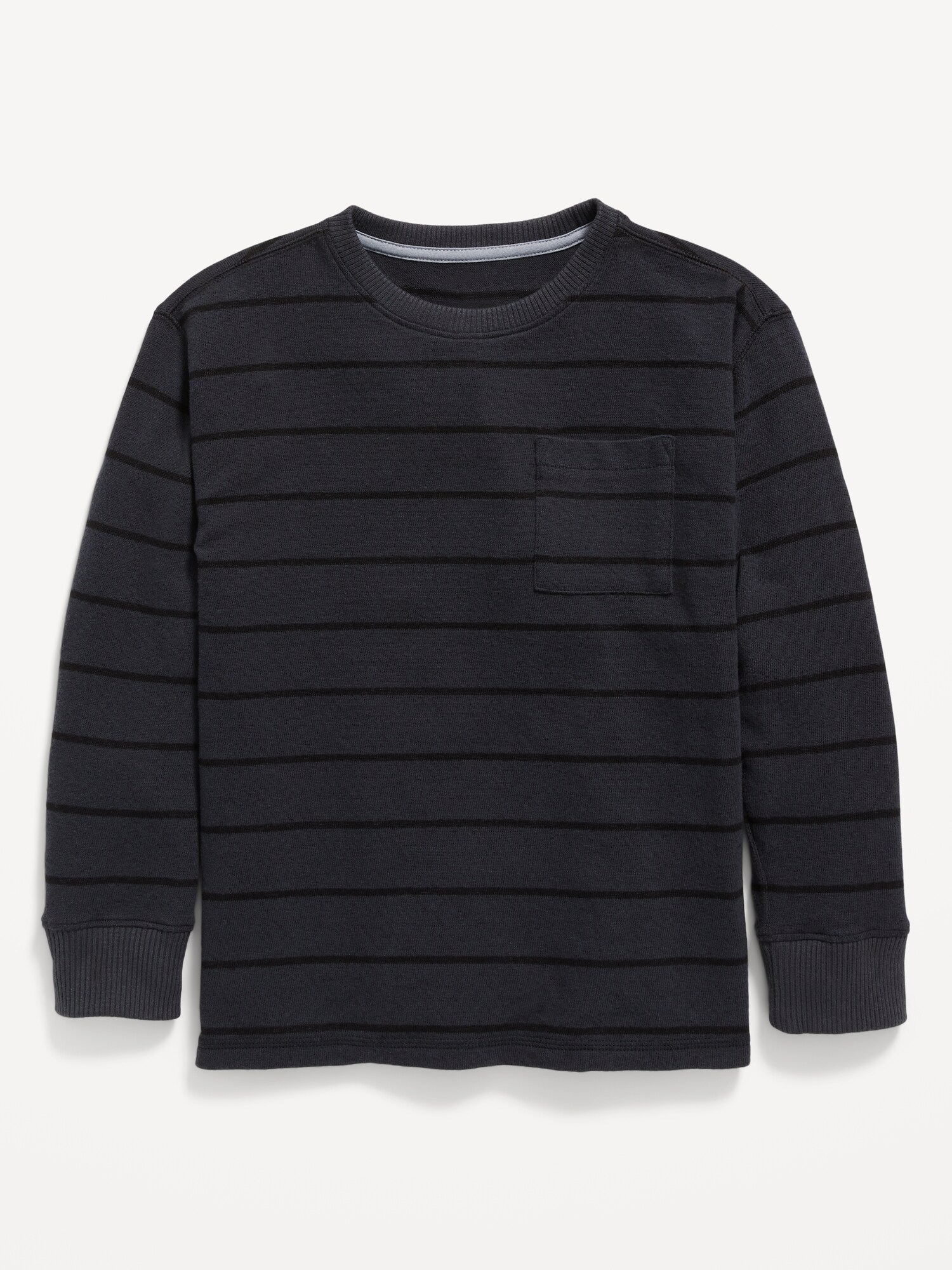 Long-Sleeve Thick-Knit Pocket T-Shirt for Boys | Old Navy