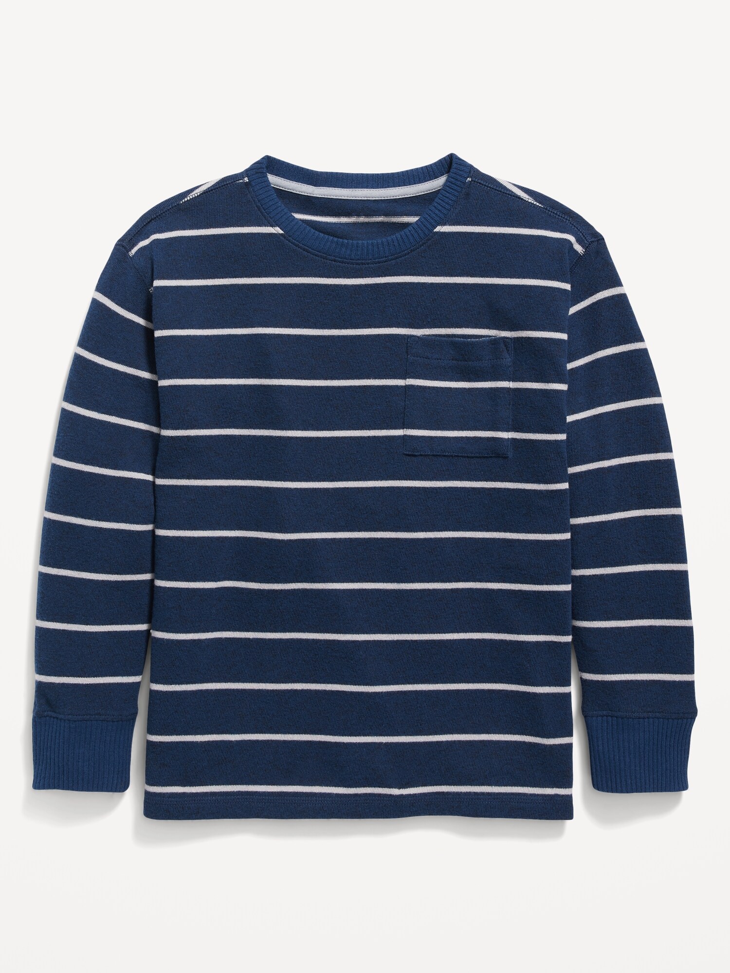 Long-Sleeve Thick-Knit Pocket T-Shirt for Boys | Old Navy