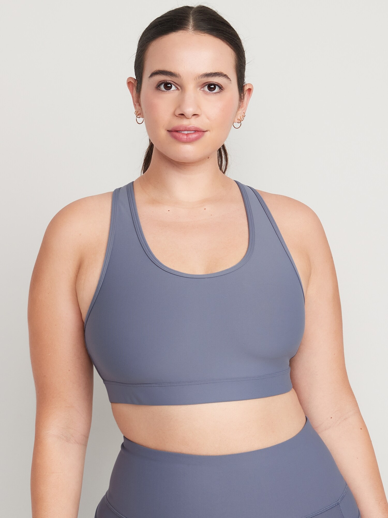 Medium Support Powersoft Racerback Sports Bra Old Navy