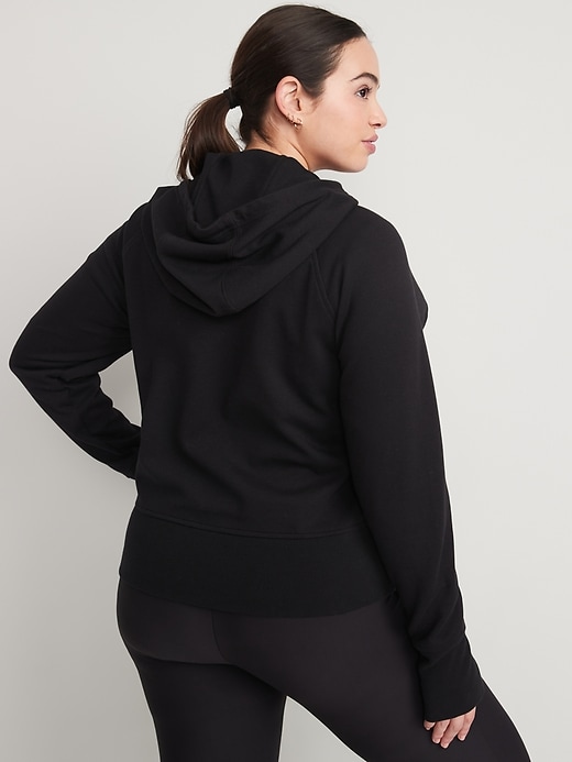 Image number 6 showing, All-Seasons Dynamic Fleece Cropped Hooded Jacket