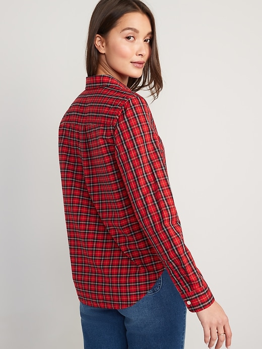 Image number 2 showing, Plaid Classic Button-Down Shirt